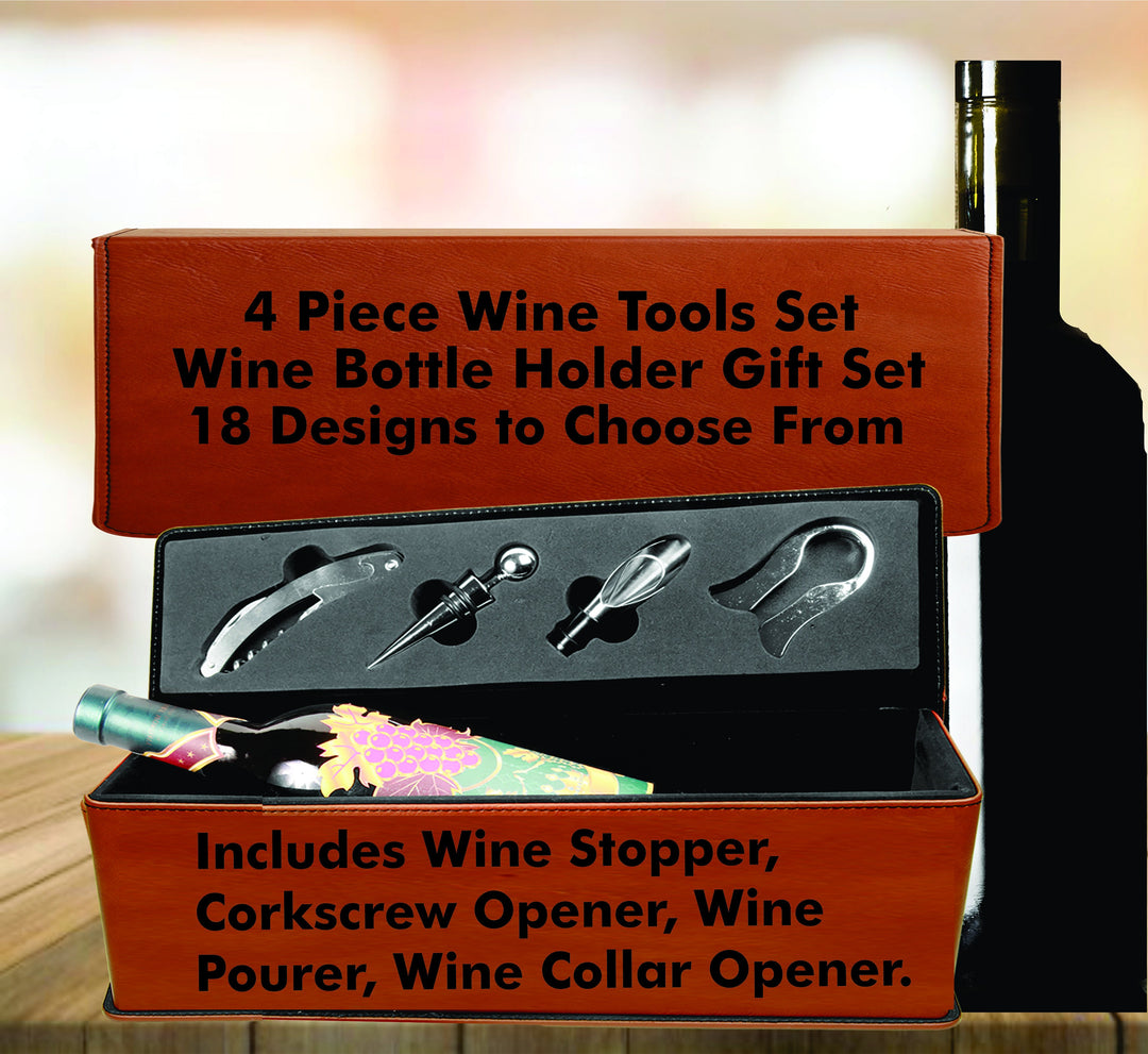 Wine Holder Gift Box For Couple, Wedding gift Wine Opener Set, Wine Accessories Gift Set, Personalized Wine Gifts, Wine Tool Set , Bridal