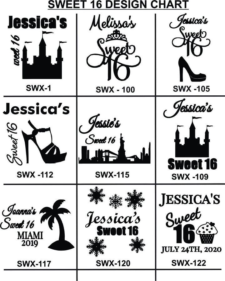 Sweet 16 Champagne Glass Favors, Personalized 16th Birthday Party Favor, Engraved Champagne Flutes, Sweet Sixteen Champagne Party Gifts