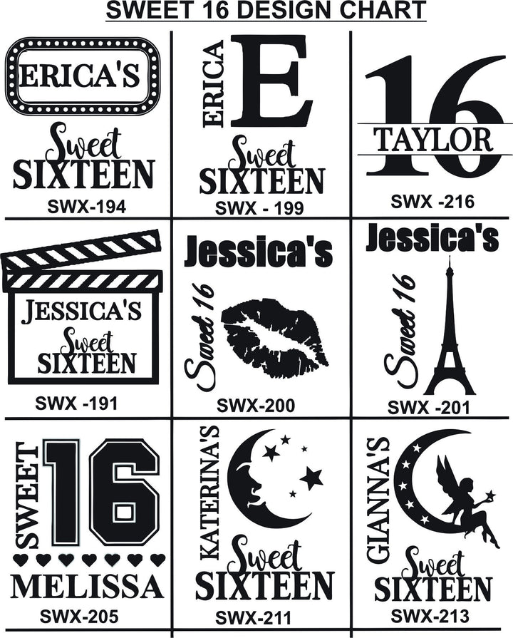 Sweet 16 Votive Candle Party Favor, Sweet Sixteen Personalized Candle Favors, Glass Votive Candle Holders, Candy Buffet, Keepsake Guest Gift