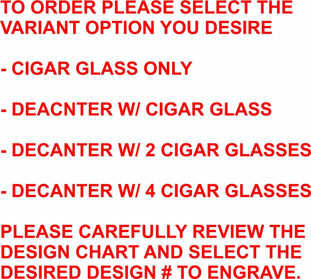 Valentines Day Gift, Whiskey Glass Cigar Holder, Personalized Decanter, Bourbon Gift For Him, Birthday Gift, Cigar Gift For Dad, Cigar Gifts