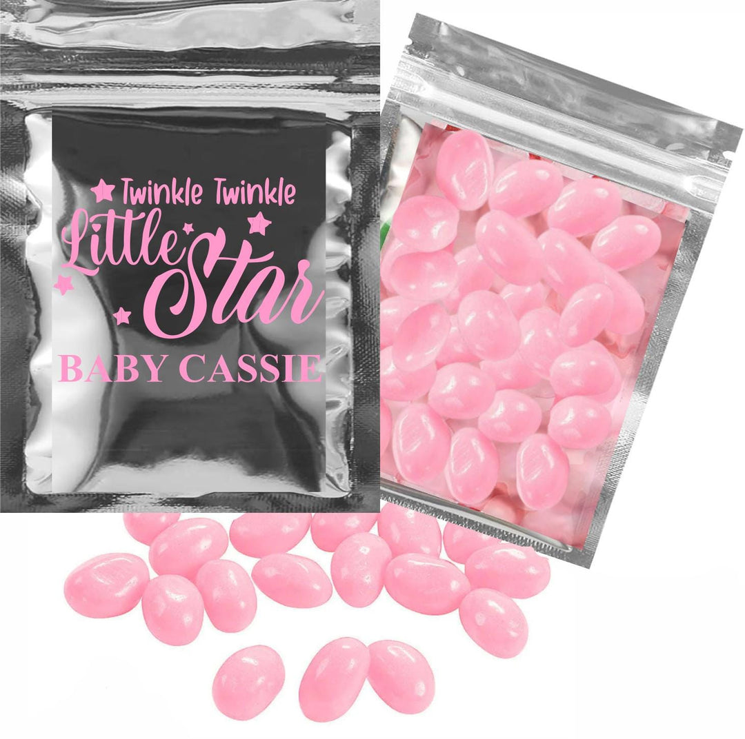 Baby Shower Candy Bag Favors, Twinkle Little Star, Personalized Party Favor, Personalized, Edible Party Favor for Baby Reveal, Sprinkle