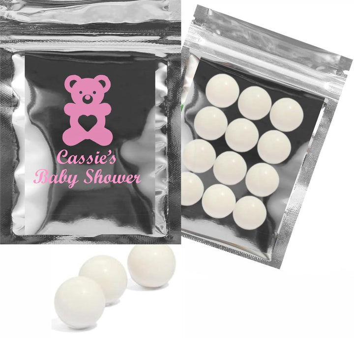 Ballerina Theme Tut Cute Baby Shower Favor, Baby Sprinkle Party Favors, Gummy Bear Candies, Gender Reveal, Lifesavers, Candy Containers
