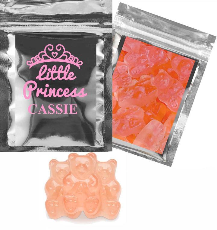 Ballerina Theme Tut Cute Baby Shower Favor, Baby Sprinkle Party Favors, Gummy Bear Candies, Gender Reveal, Lifesavers, Candy Containers