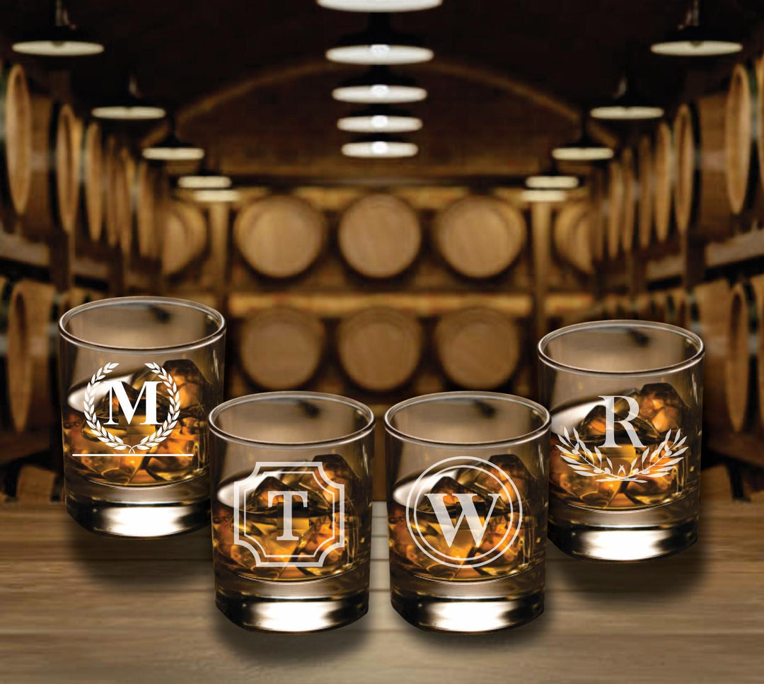 Personalized Gift for Men, Custom Whiskey Glasses, Gift for Dad, Bourbon Glass Gift, Birthday Gift, Gift for Dad, Father's Day, Husband Gift