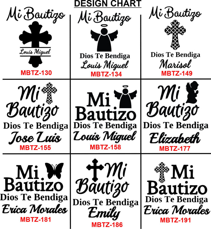 Personalized Mi Bautizo Christening Favors, Wine Glass Favors, Custom Engraved Stemless Wine Glasses, Set of 12, Cross Baptism Favors, Nino