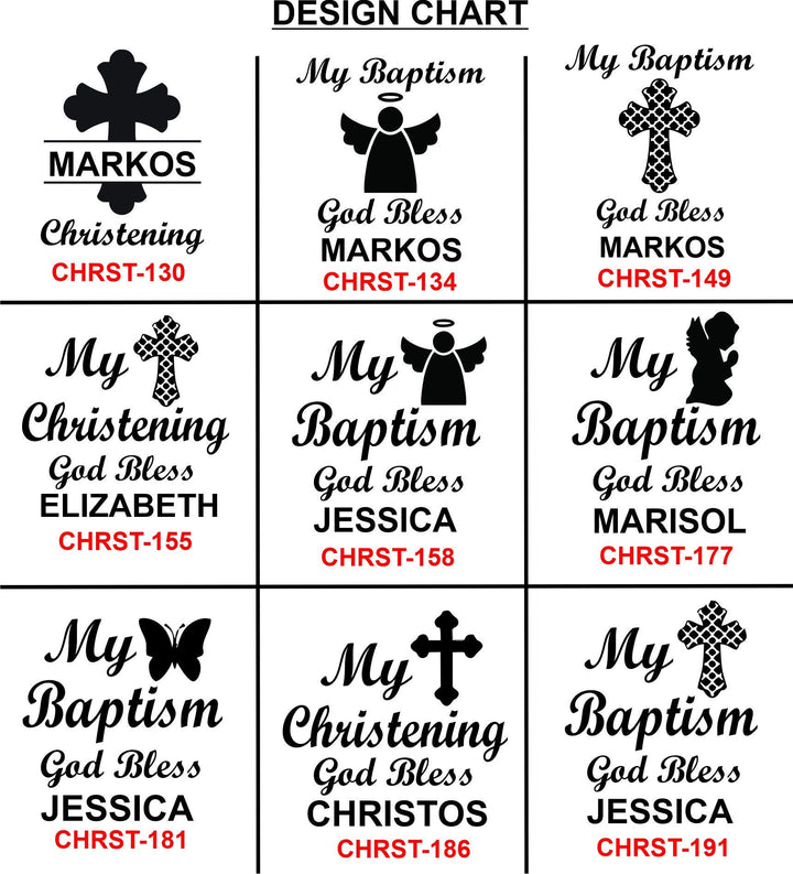 Baptism Candle Party Favors - Personalized Candle Favor - Mi Bautizo Party Favor - Christening - Set of 12 Candles - Baptismal Guest Gifts