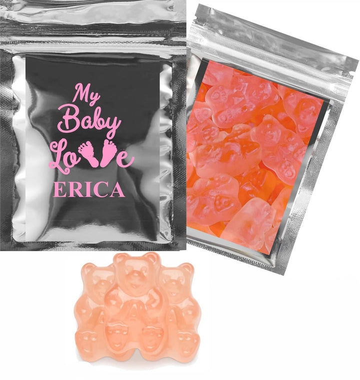 A little Man Jelly Bean Baby Shower Candy Favors, Personalized Party Favor, Edible Party Favor Baby Reveal, My Little Man, Sprinkle, Mints