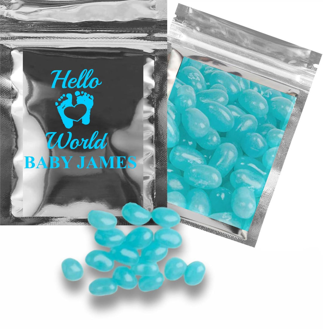 A little Man Jelly Bean Baby Shower Candy Favors, Personalized Party Favor, Edible Party Favor Baby Reveal, My Little Man, Sprinkle, Mints