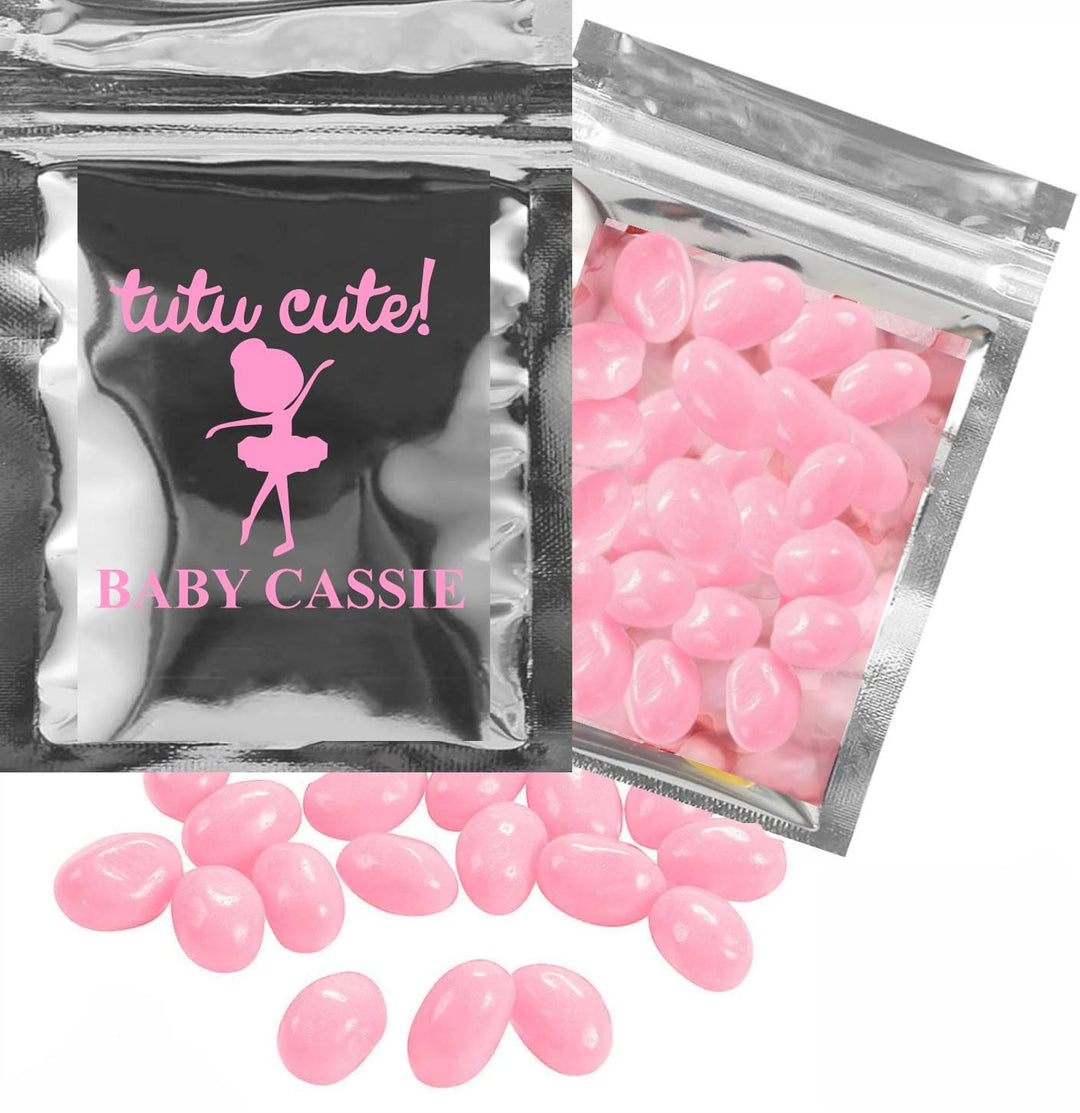 Ballerina Theme Tut Cute Baby Shower Favor, Baby Sprinkle Party Favors, Gummy Bear Candies, Gender Reveal, Lifesavers, Candy Containers