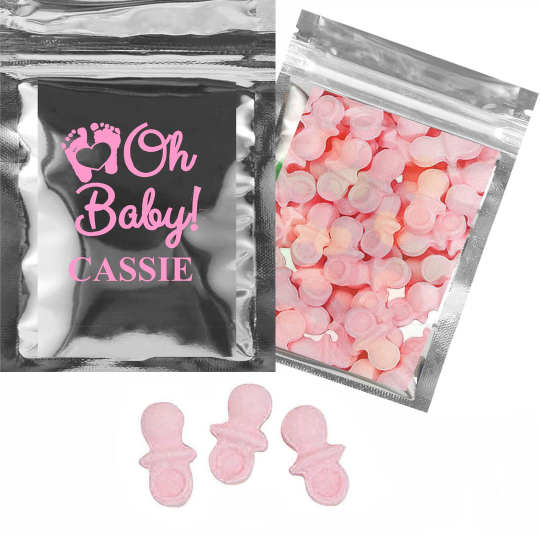 Ballerina Theme Tut Cute Baby Shower Favor, Baby Sprinkle Party Favors, Gummy Bear Candies, Gender Reveal, Lifesavers, Candy Containers