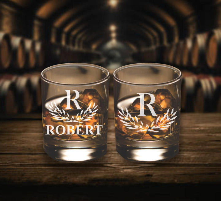 Set of 4 Bachelor Party Gifts, Groomsmen Whiskey Glasses, Engraved Bourbon, Personalized Groomsmen, Best Man Gift, Groomsmen Proposal Gifts