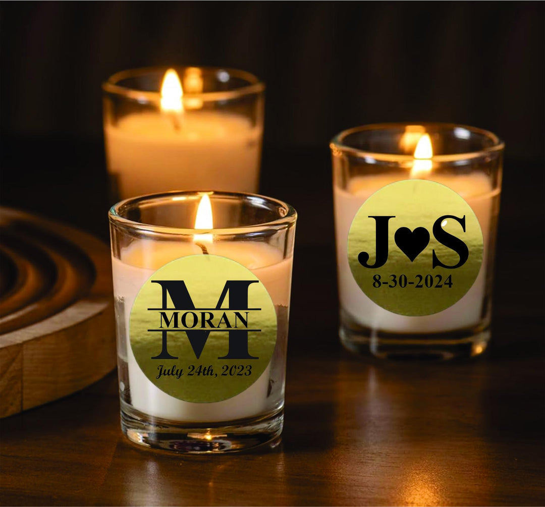 Endless Love Wedding Candle Favors, Custom Wedding Favor, Bridal Shower Party Favors, Wedding Reception Favors, Mr & Mrs Wedding Party Favor