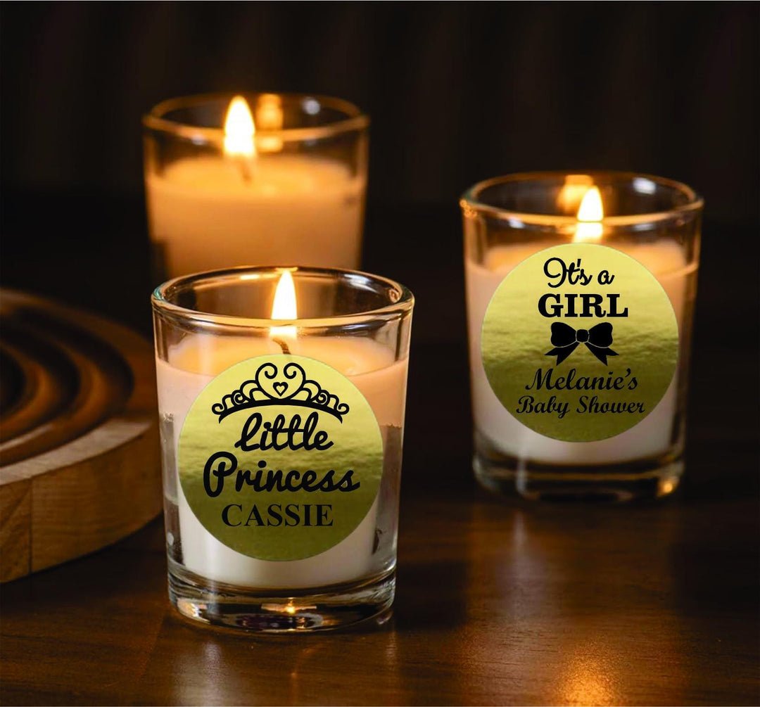 Custom Little Man Candle Favors, Personalized Baby Party Favor, Gender Reveal Candle Favor, Baby Sprinkle Party Favors, Baby Boy, Baby Girl