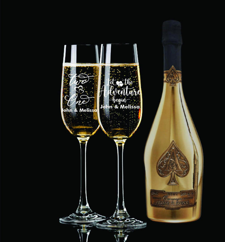 Monogram Champagne Glass Wedding Favors, Custom Party Favor, Wedding Flutes, Engraved Stem Champagne Flute, Mimosa Glasses, Champagne Toast