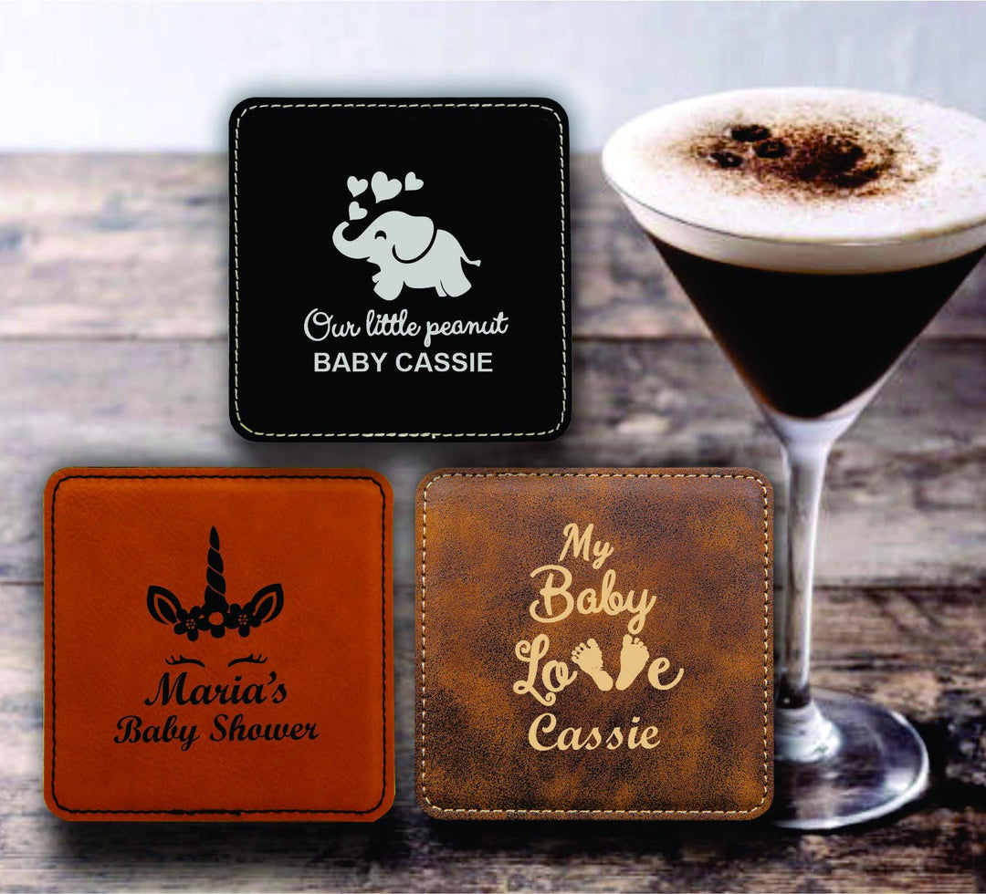 Custom Drink Coaster Baby Shower Favors, Twinkle Twinkle Little Star, Coaster Party Favors, Practical Keepsake Favors, Baby Sprinkle Gifts