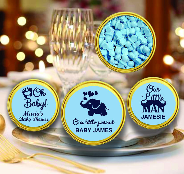 A little Pumpkin is on the Way Baby Shower Favors, Baby Sprinkle, Personalized Mint Tin Party Favor, Baby Girl or Boy, Baby Shower Keepsakes