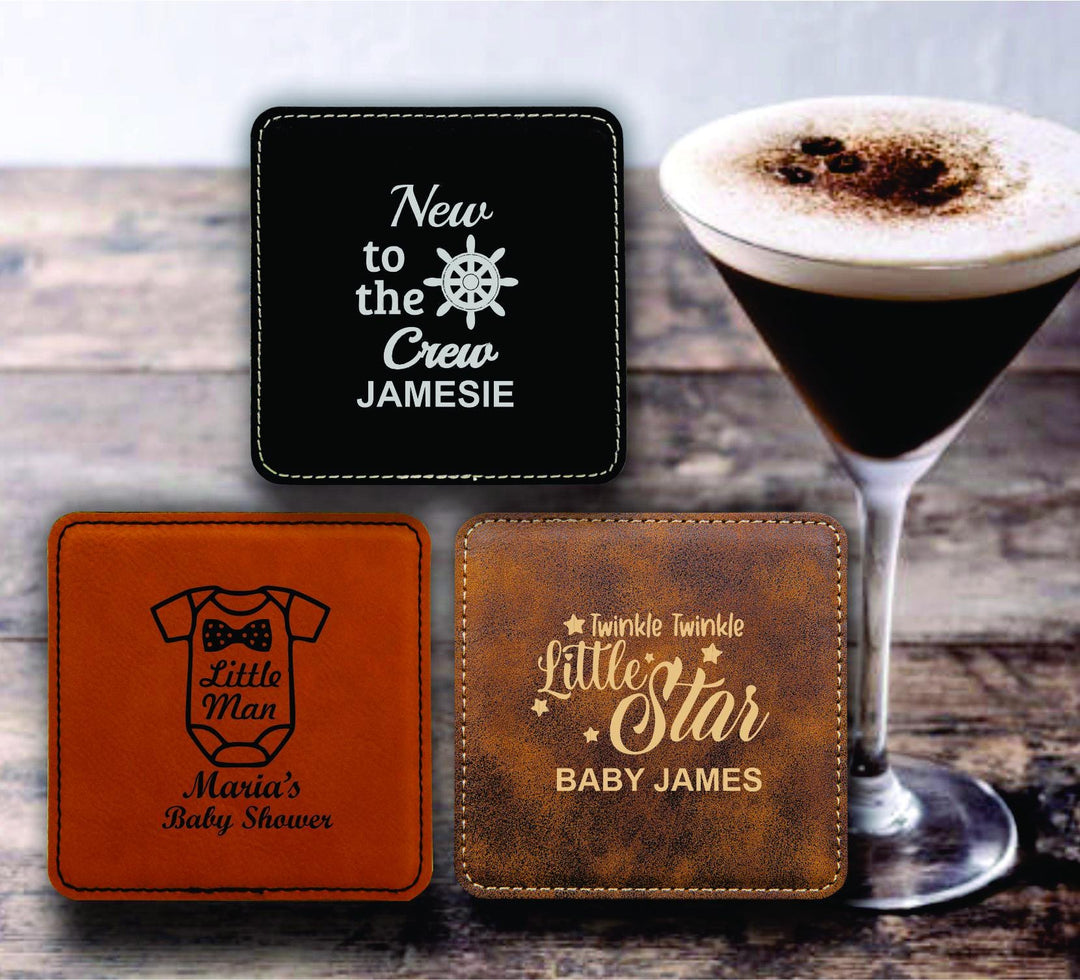 Custom Drink Coaster Baby Shower Favors, Twinkle Twinkle Little Star, Coaster Party Favors, Practical Keepsake Favors, Baby Sprinkle Gifts