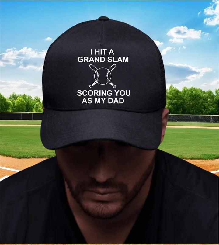 Grandfather Gifts, Personalized Father's Day Gift, Cap for Baseball Grandad, New Papa Gift, Gift for Husband, Grandpa Birthday Gift