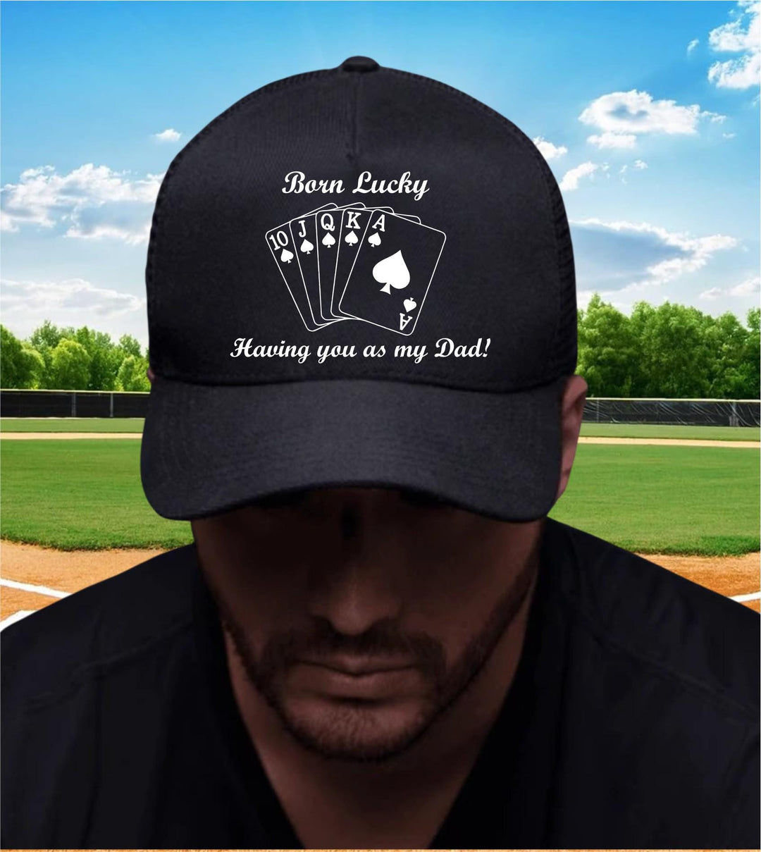 Custom Dad Trucker Hat, Personalized Father's Day Gift, Cap for New Dad, Baseball Dad, New Dad Gift, Gifts for Husband, Dad Birthday Gift