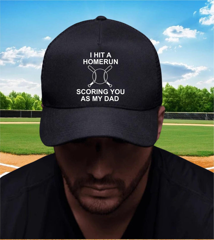 Custom Dad Trucker Hat, Personalized Father's Day Gift, Cap for New Dad, Baseball Dad, New Dad Gift, Gifts for Husband, Dad Birthday Gift