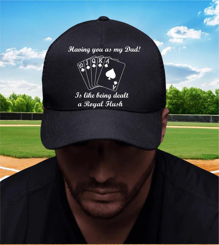 Custom Baseball Dad Hat, Personalized Father's Day Gift, Cap for New Dad, Trucker Cap Dad, New Dad Gift, Gift from Son or Daughter, For Papa