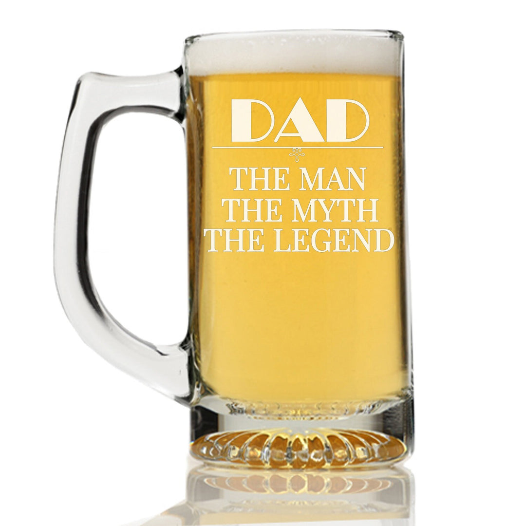 Custom engraved Father's Day Beer Mug Glass, Dad Custom Beer glass, Personalized Father's Day Gift , Engraved Beer Mugs, Dad Gifts,Beer Gift