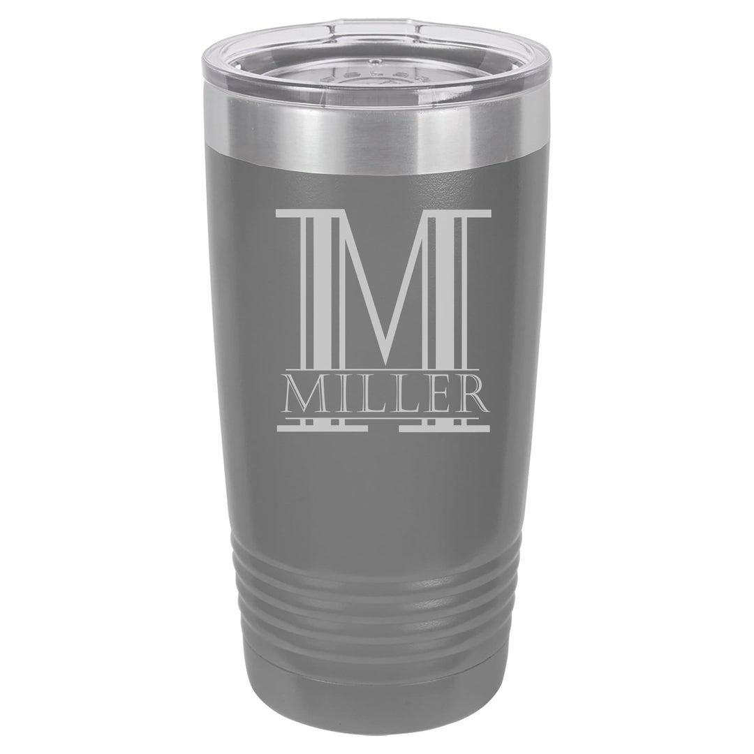 Insulated Tumbler Gift Personalized, 20 oz. Vacuum Travel Insulated Tumbler with Lid , Insulated Tumbler Groomsman Gifts, Bridesmaid Gifts