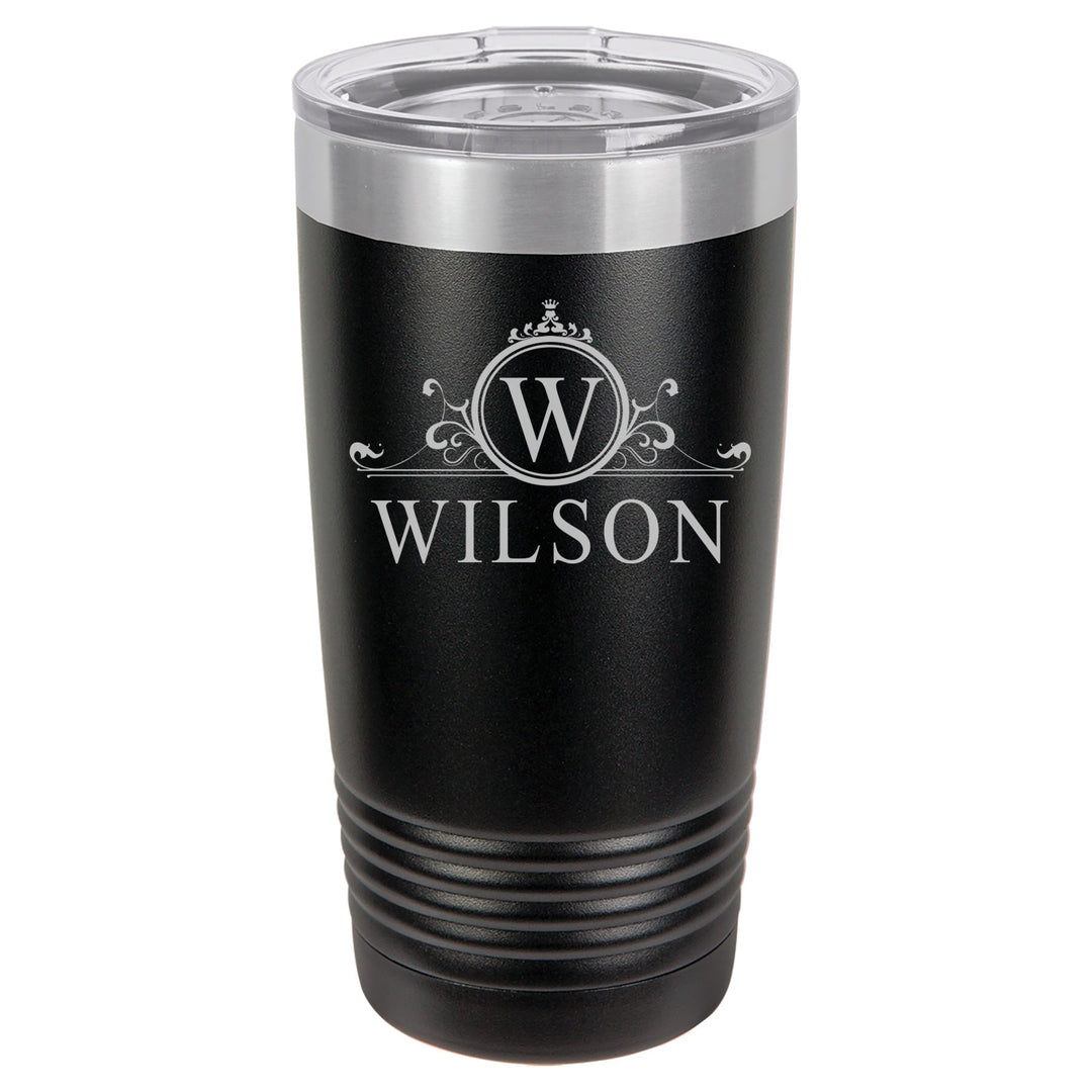 Custom Engraved Insulated Tumbler Gift , 20 oz. Vacuum Insulated Tumbler with Lid , Insulated Tumbler Groomsman Gifts, Bridesmaid Gifts