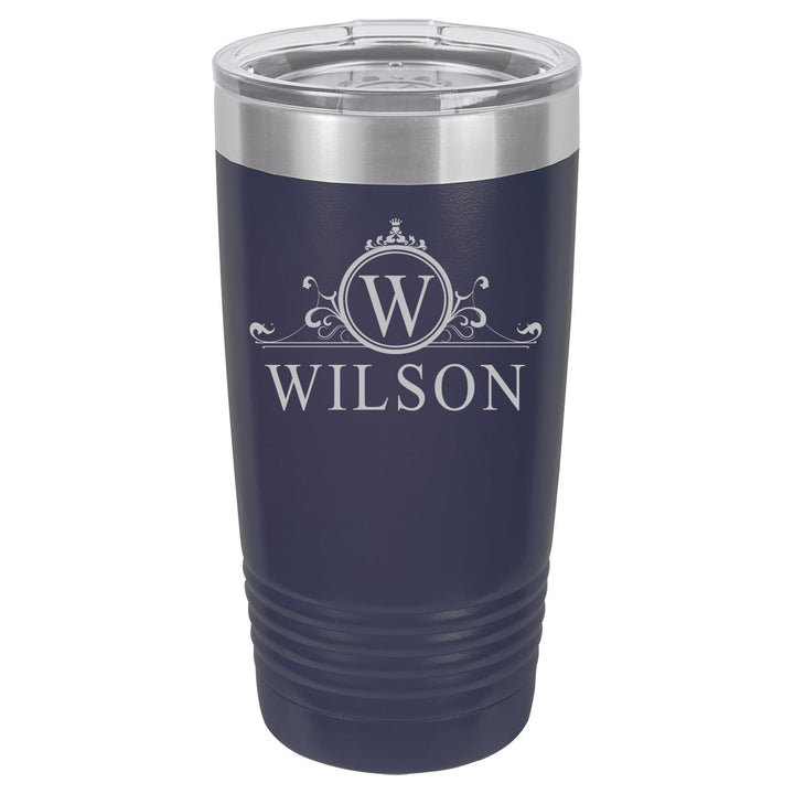 Custom Engraved Insulated Tumbler Gift , 20 oz. Vacuum Insulated Tumbler with Lid , Insulated Tumbler Groomsman Gifts, Bridesmaid Gifts