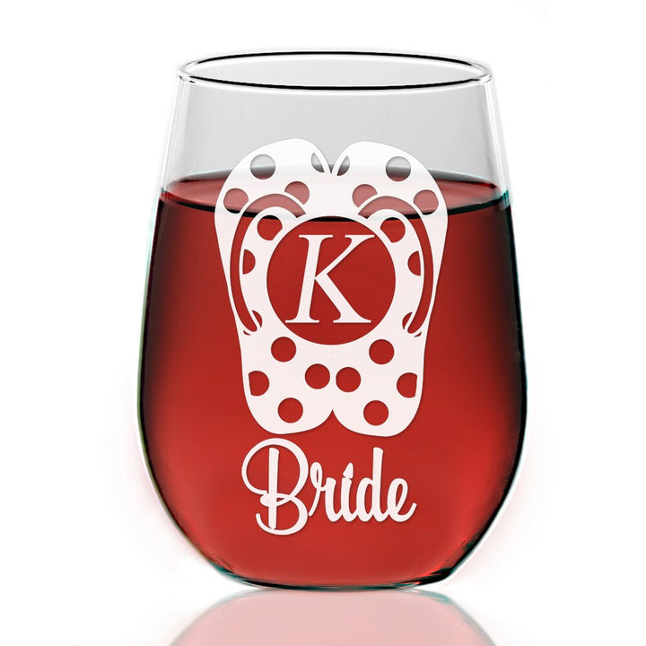 Seashell Bridesmaid Stemless Wine Glass Gift Personalized, Bridesmaid Stemless Wine Glasses, Bridal Party Gift, Bride glass, Maid of Honor