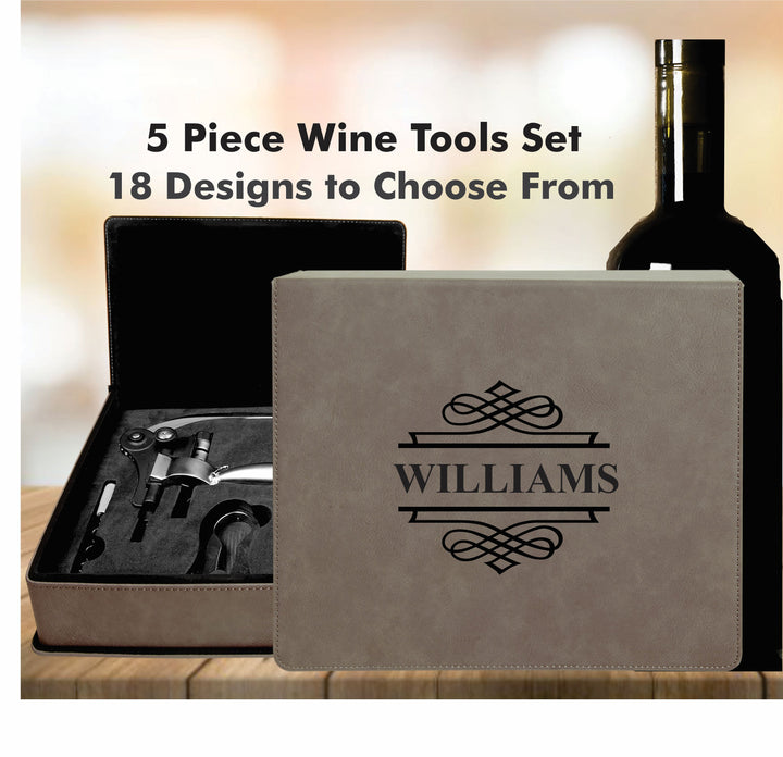 Groomsmen Wine Gift, Wedding Party Wine Opener Set, Bridal Party wine Gift Set , Personalized Wine Gifts, Wine Gifts For Men, Wine Tool Set