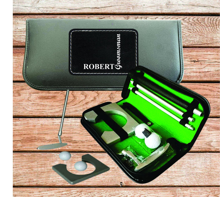 Groomsmen Bachelor Party Gift, Golf Putting Gift Set, Groomsman Golf Gift, Best Man, Father of the Bride Groom, Groomsman Proposal Gift
