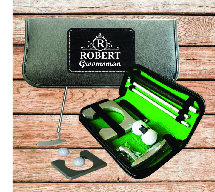 Groomsmen Bachelor Party Gift, Golf Putting Gift Set, Groomsman Golf Gift, Best Man, Father of the Bride Groom, Groomsman Proposal Gift